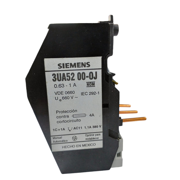 Siemens 3ua52 00-0j Relevador