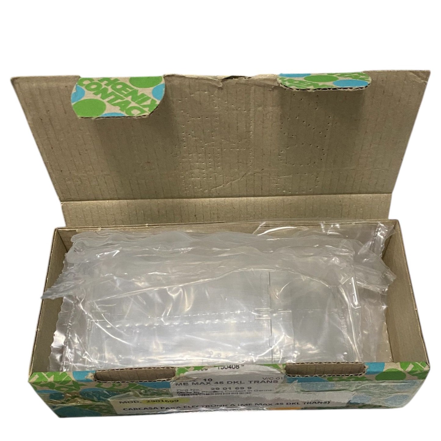 Phoenix Contact ME MAX 45 DKL TRANS / 2901699 Tapas terminales 9 Piezas