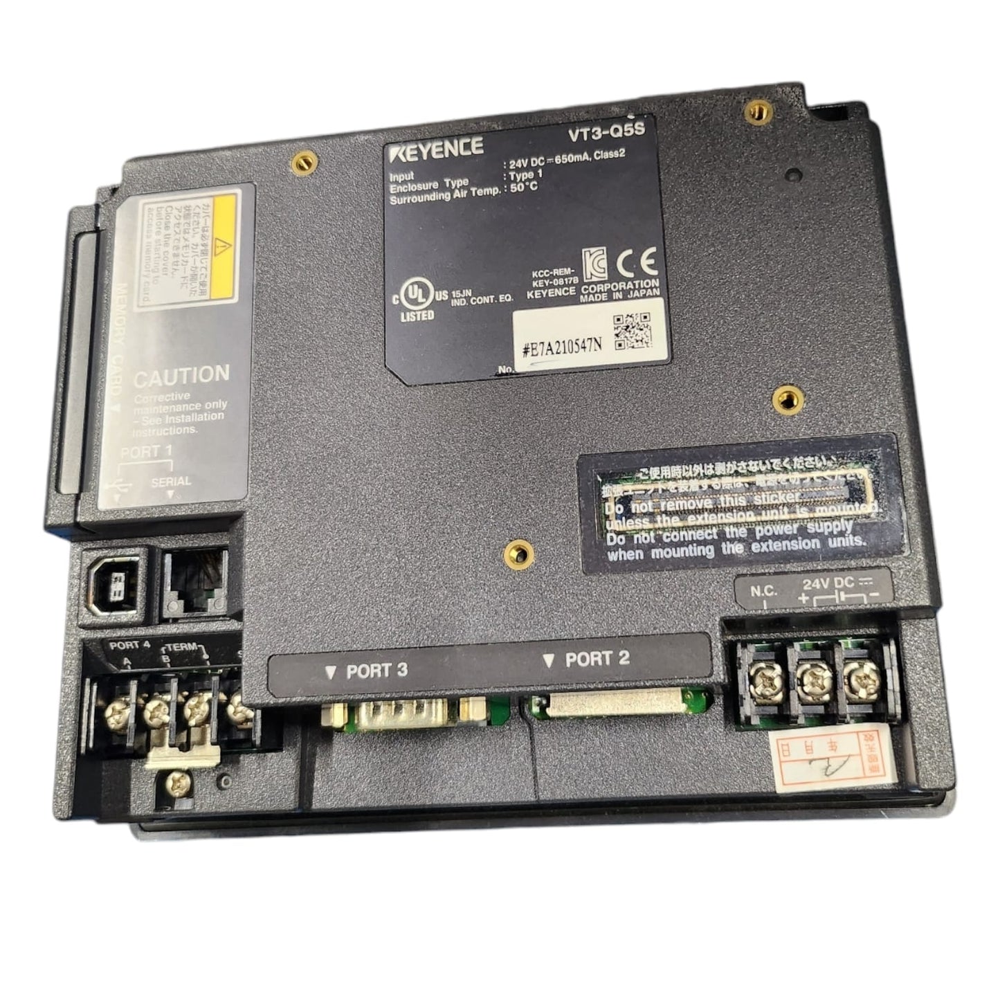 Keyence VT3-Q5S panel táctil