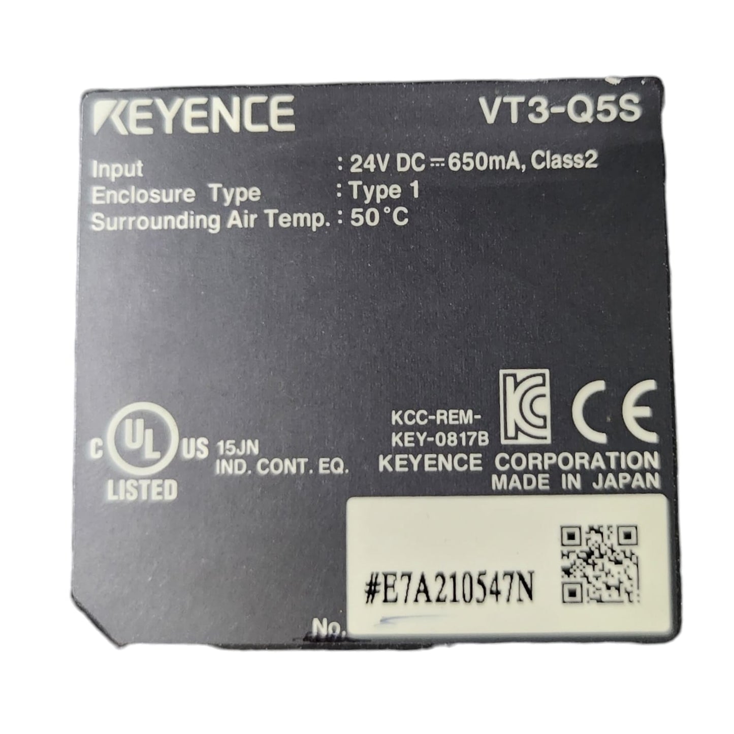 Keyence VT3-Q5S panel táctil