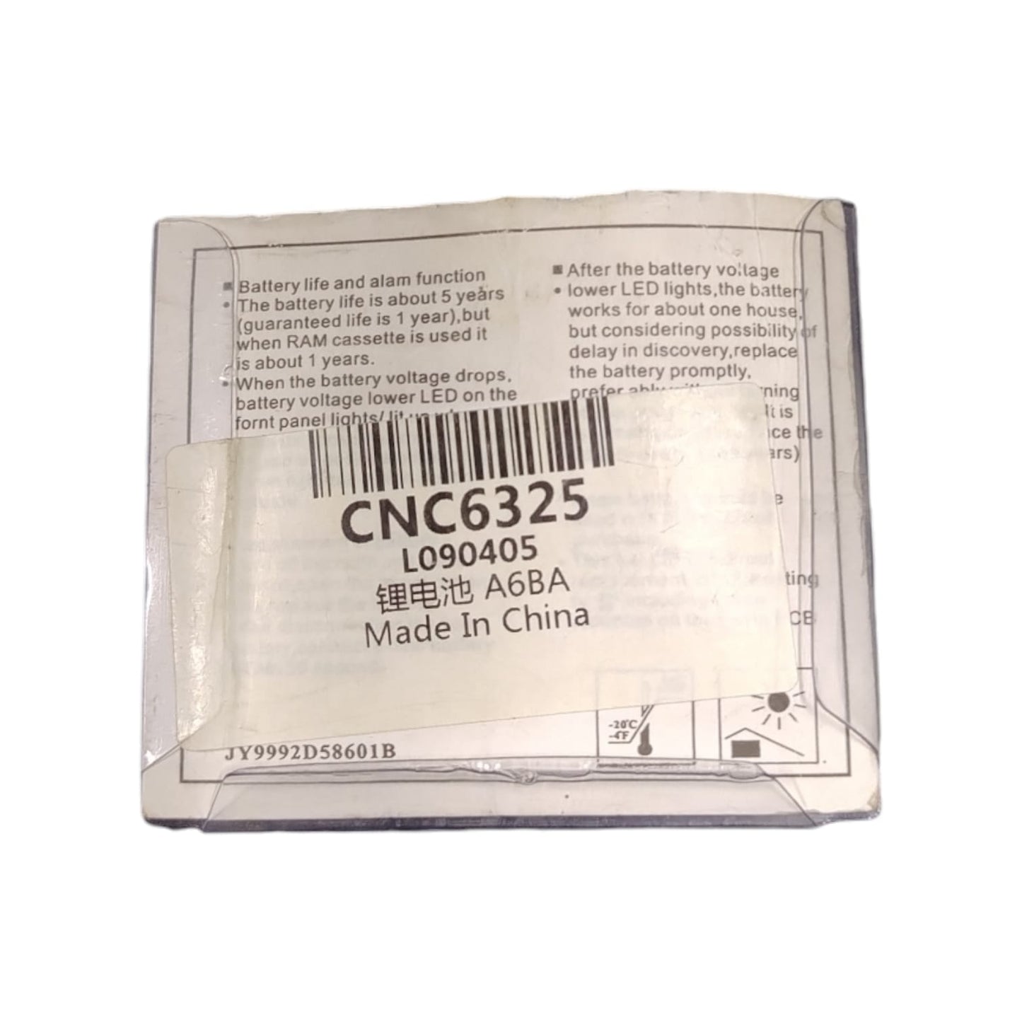 MITSUBISHI A6BAT Baterías para PLC