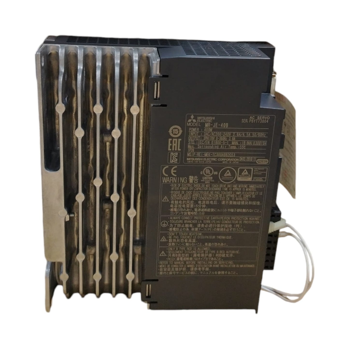 MITSUBISHI MR-JE-40B Servoamplificador