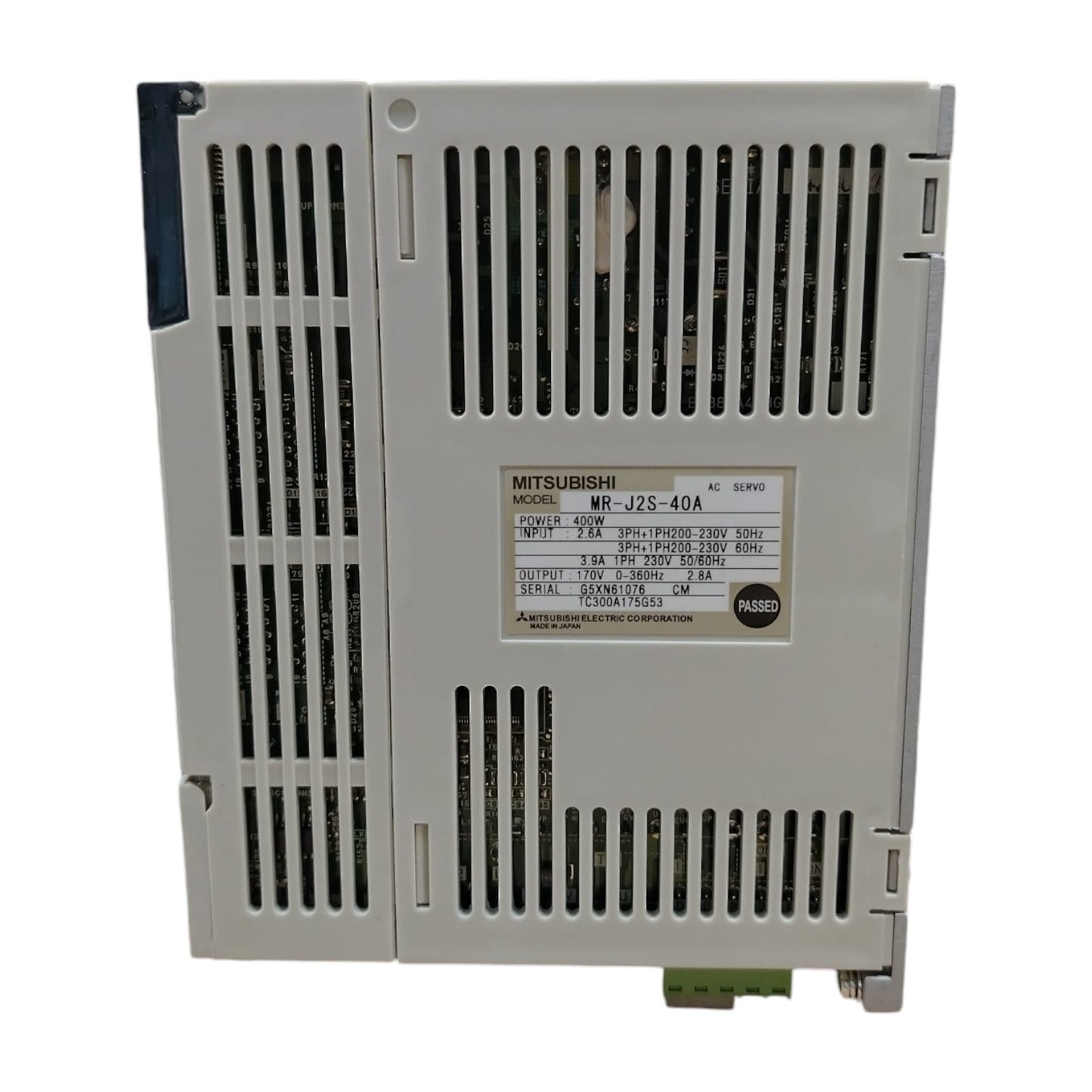 MITSUBISHI MR-J2S-40A Servoamplificador