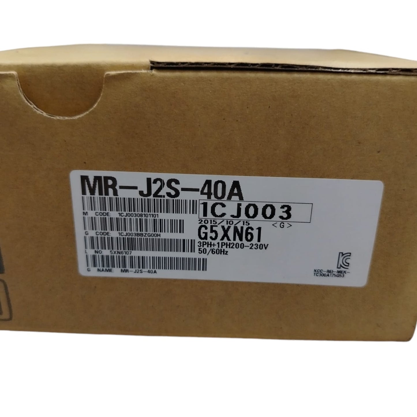 MITSUBISHI MR-J2S-40A Servoamplificador
