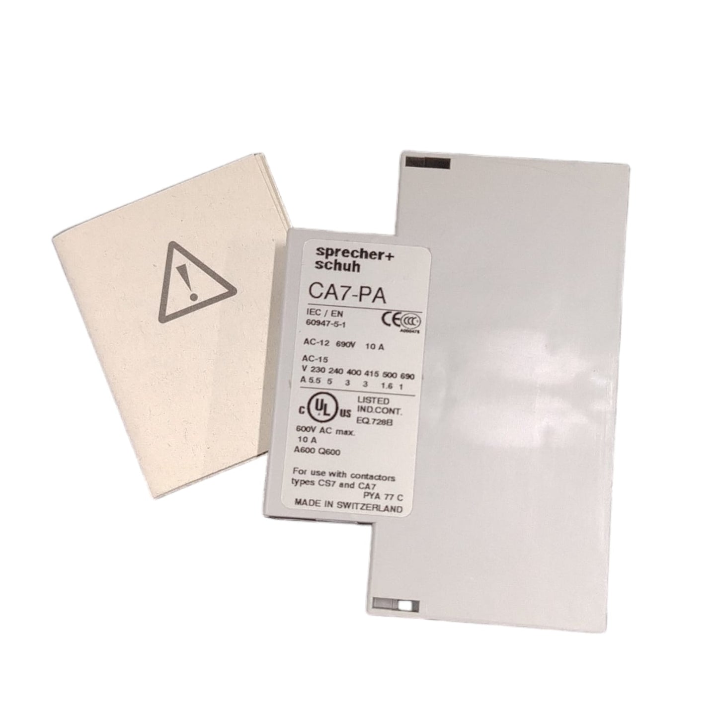 Sprecher+Schuh CA7-PA-10 Contacto auxiliar