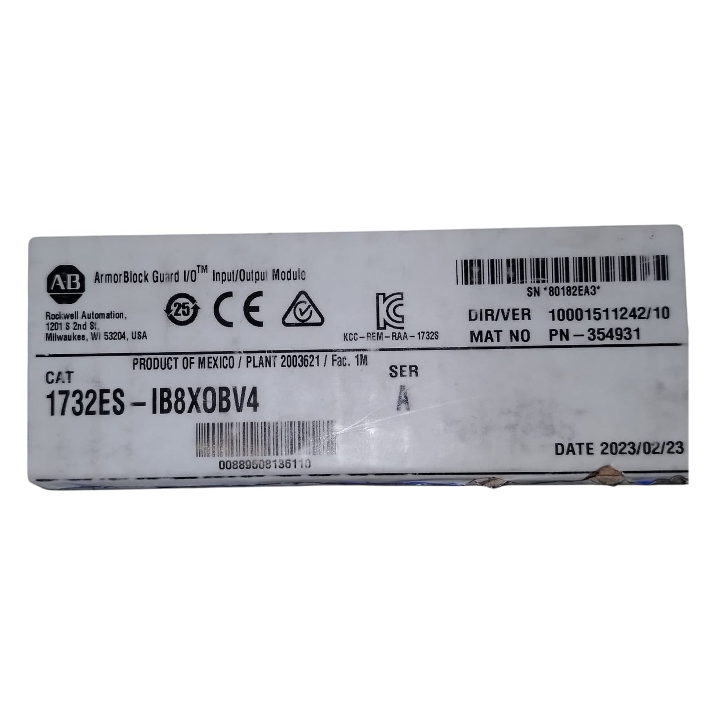 ALLEN BRADLEY 1732ES-IB8XOBV4 Módulo de entrada/salida