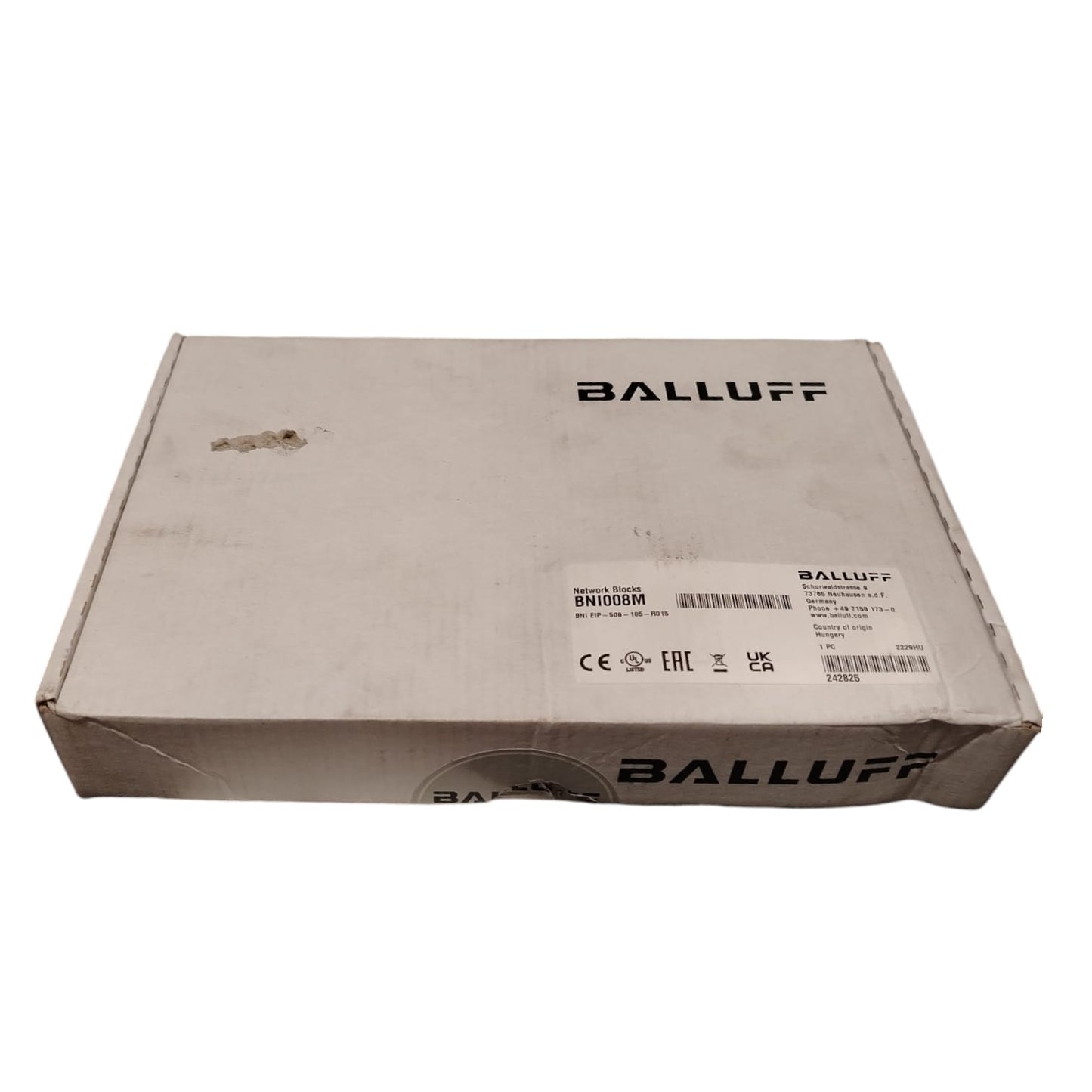 BALLUFF BNI008M BNI EIP-508-105-R015 Módulo de red para Ethernet/IP