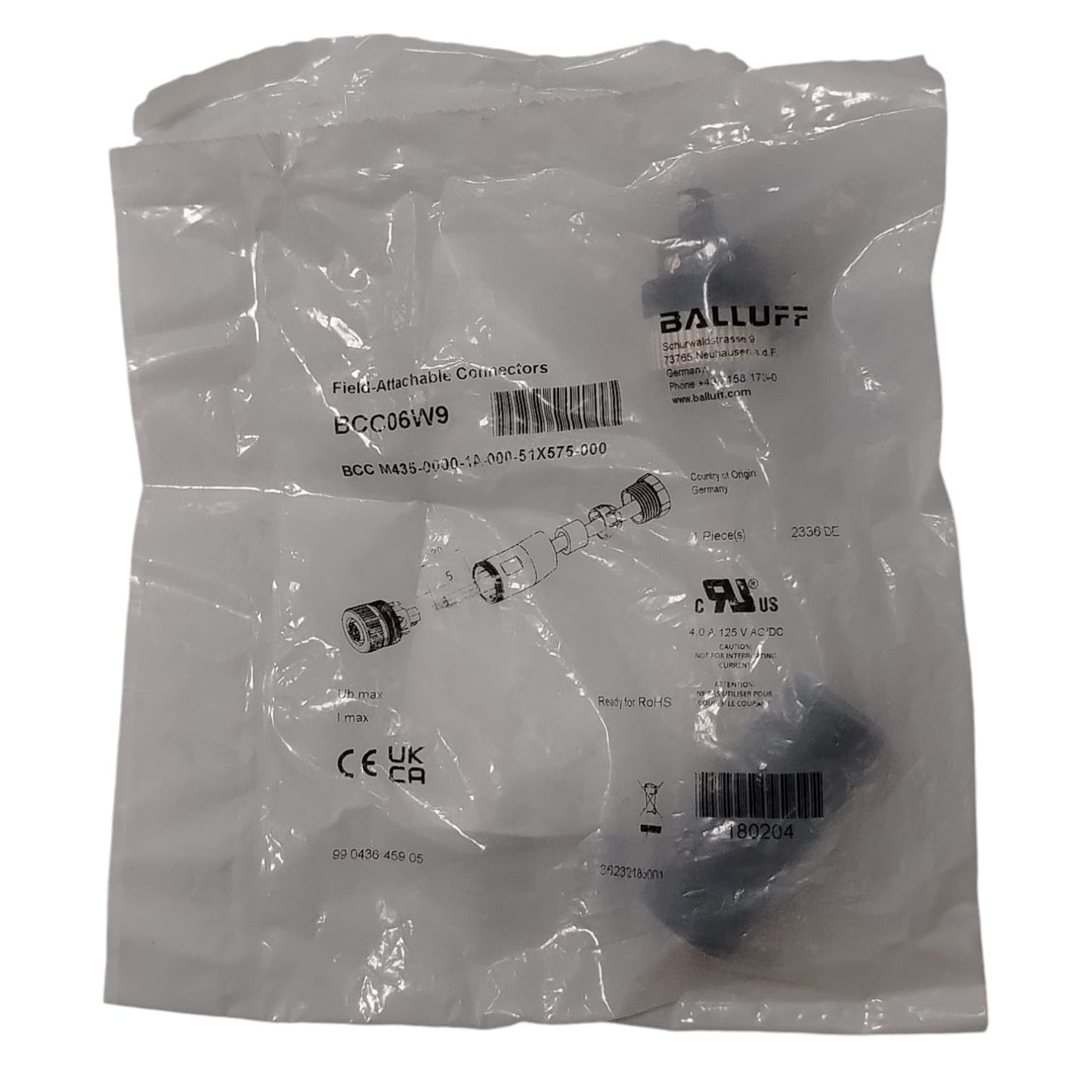BALLUFF BCC06W9 Conector