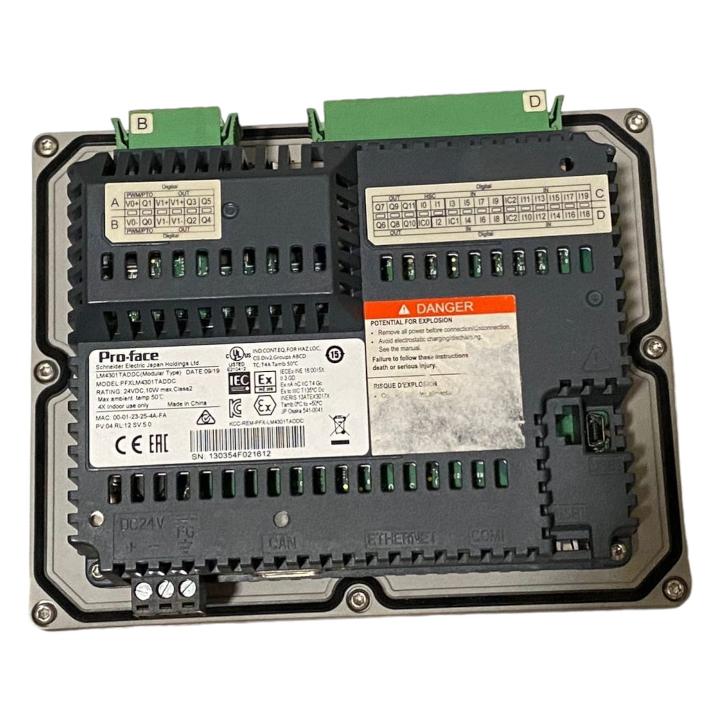 SCHNEIDER ELECTRIC Pro - Face PFXLM4301TADDC Pantalla