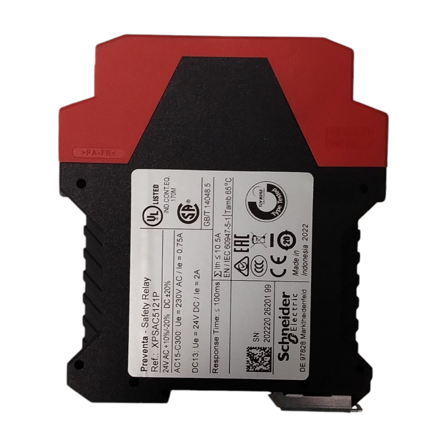 SCHNEIDER ELECTRIC XPSAC5121P Relevador de seguridad