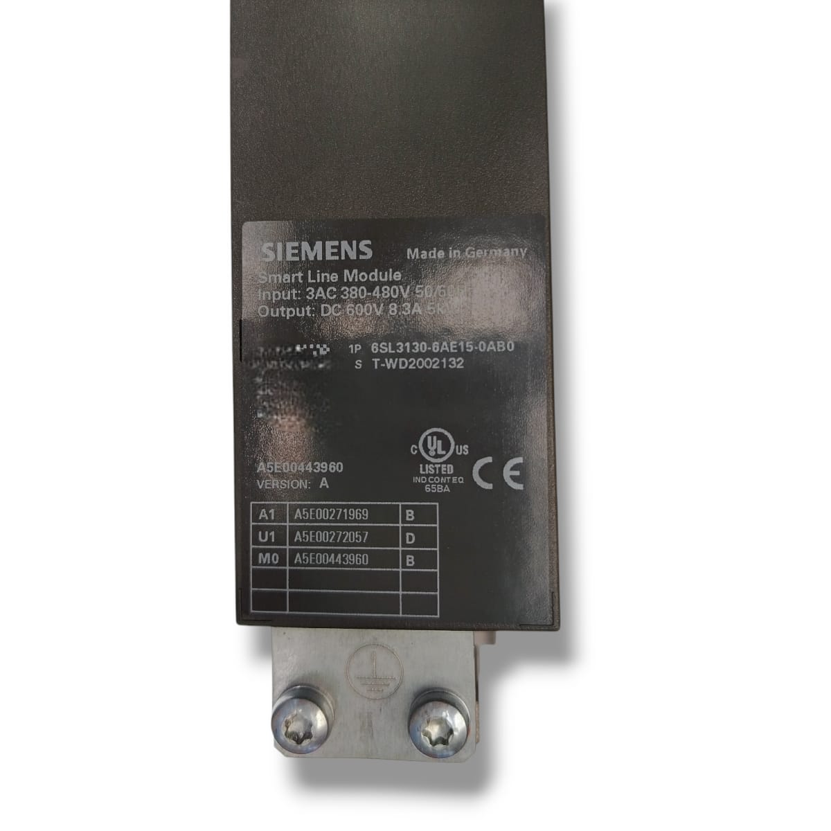 MODULO DRIVE SIEMENS 6SL3120-2TE21-0AA4 SIMACTICS