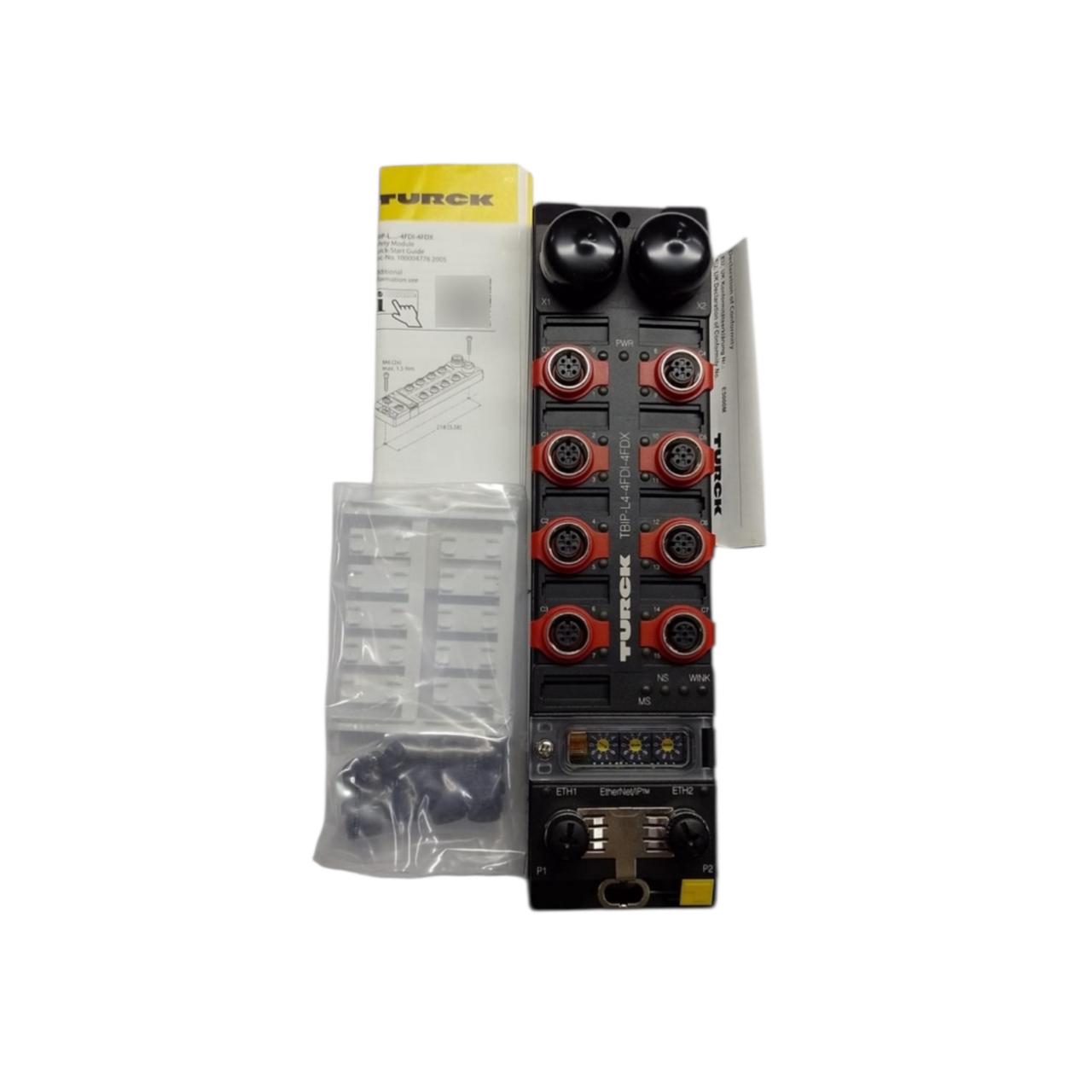 Turck Tbip-l4-4fdi-4fdx módulo de E/S digital seguro