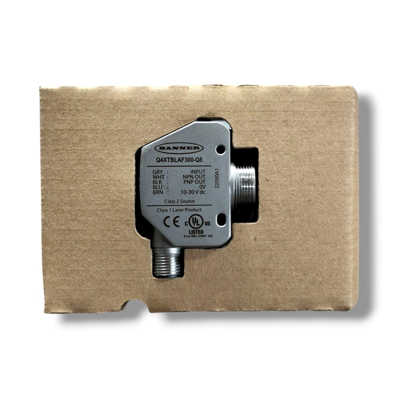 BANNER Q4XTBLAF300-Q8 SENSOR DE LASER DE DISTACIA