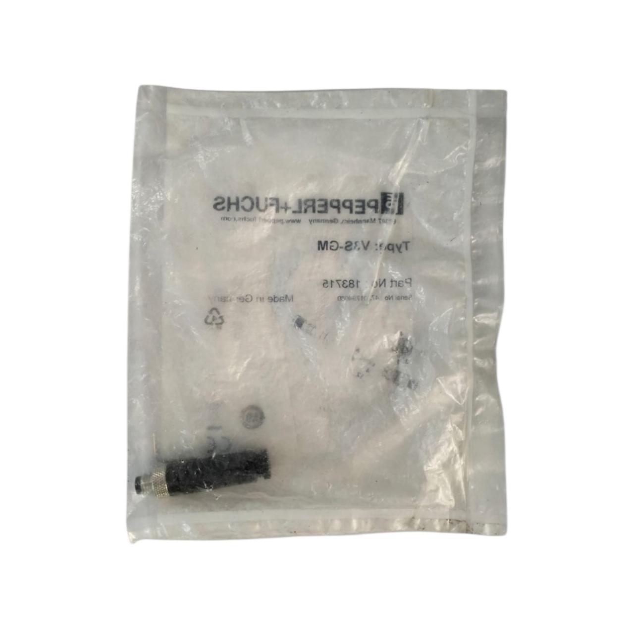 Pepperl + Fuchs V3s-gm conector macho M8