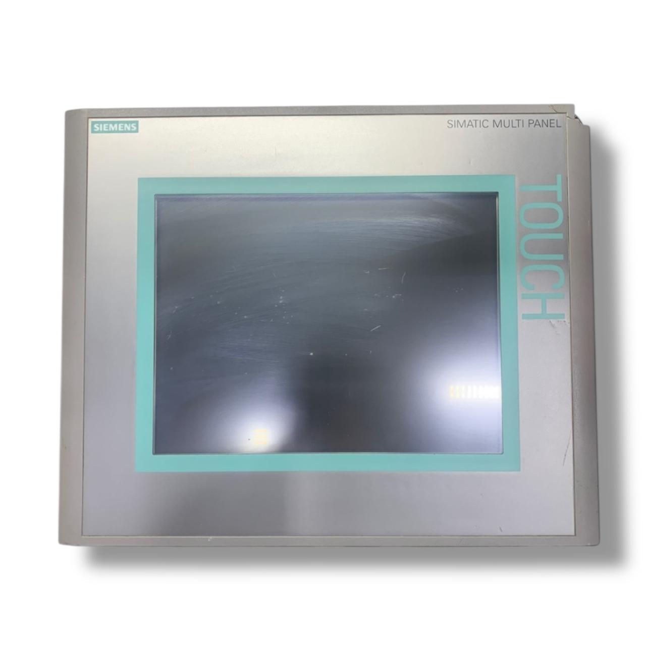 SIEMENS 6AV6643-0CD01-1AX1 PANEL TACTIL INDUSTRIAL USADO FUNCIONANDO CON DETALLE