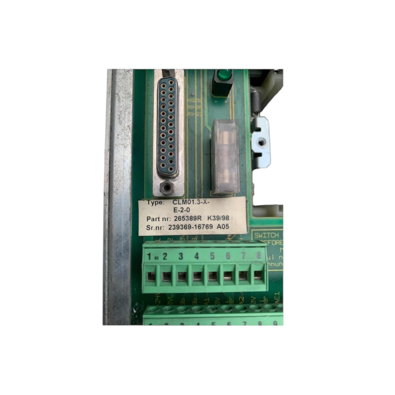 Indramat Clm01.3-x-e-2-0 controlador de posicionamiento