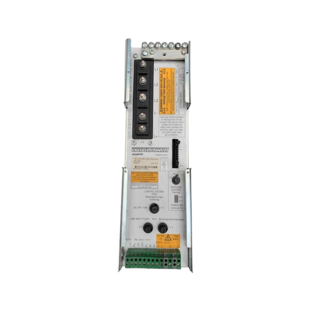 REXROTH INDRAMAT TVM 2.4-050-220/300-W1/115/220