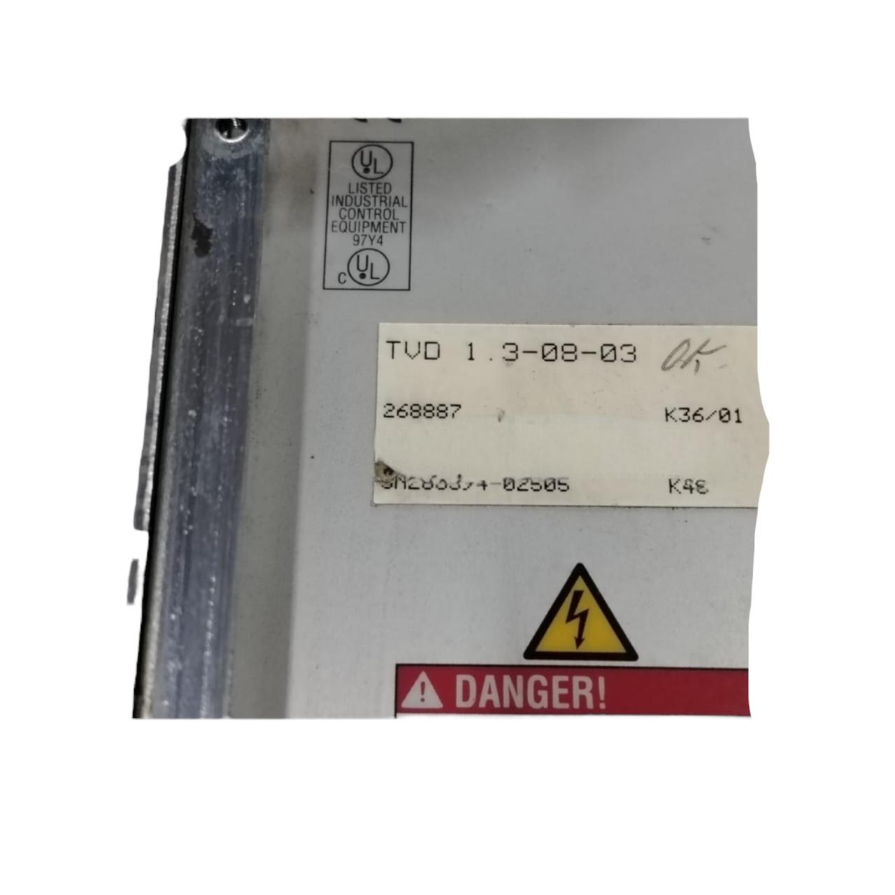 REXROTH INDRAMAT TVD 1.3-08-03