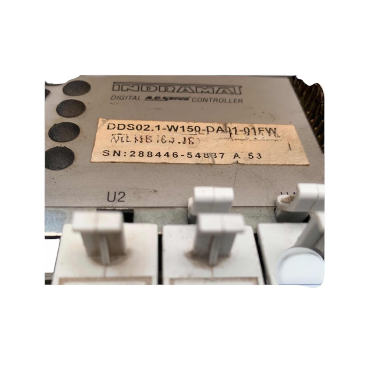 Indramat Dds02.1-w150-da01-01fw módulo de control digital