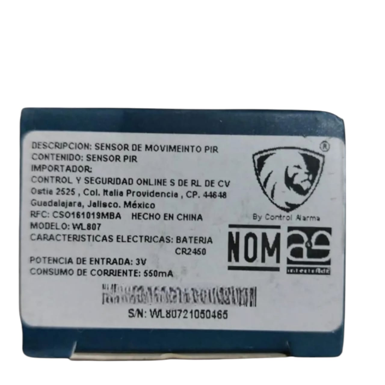 Sensor De Movimiento Pir