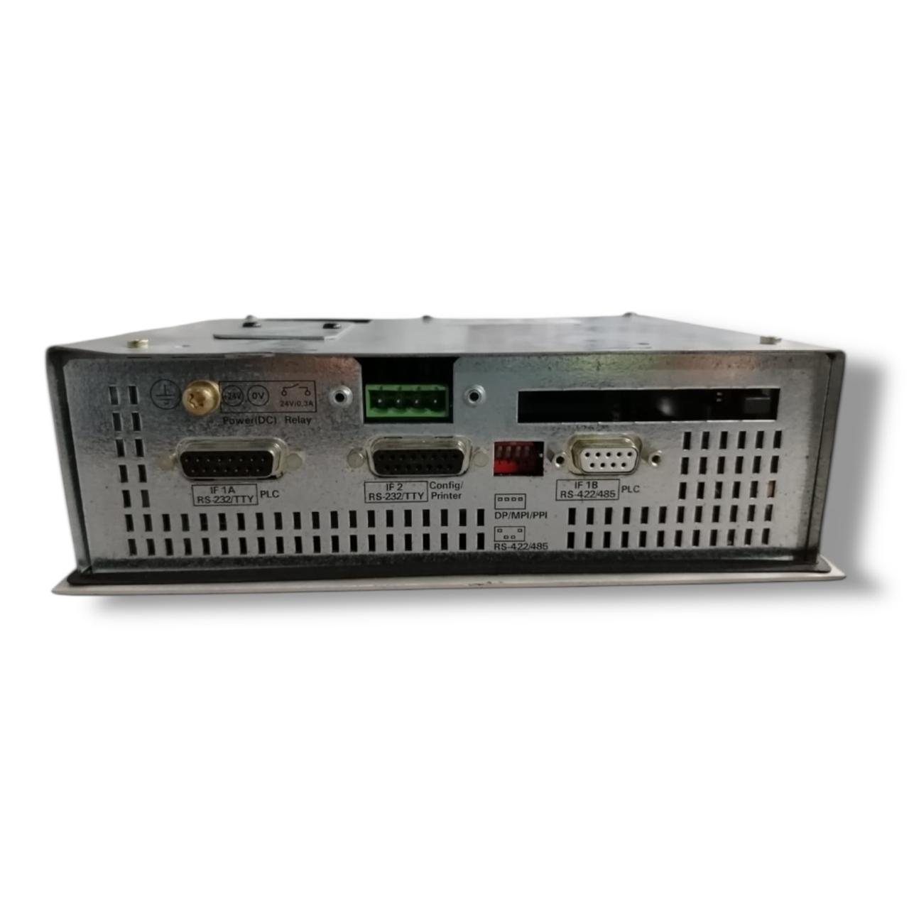 SIEMENS 6AV3627-1NK00-2AX0 PANEL TACTIL CON DETALLE FUNCIONANDO