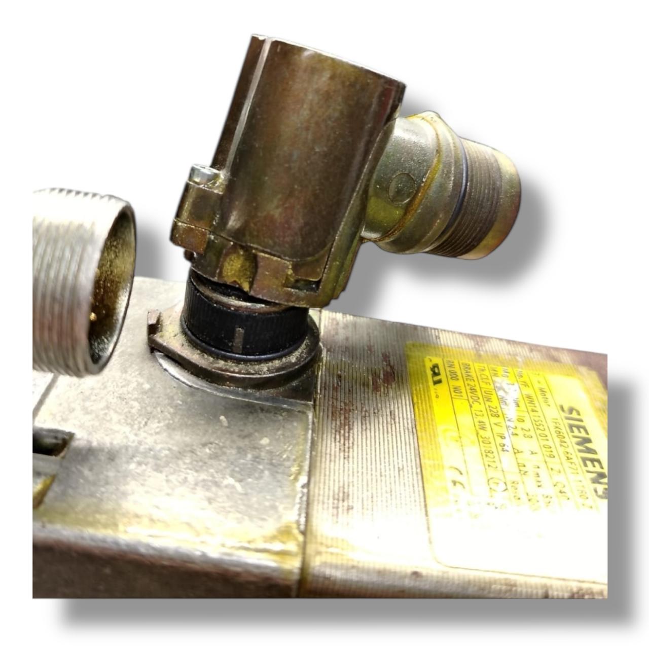 SIEMENS 1FK6042-6AF71-1TB0-Z SRVOMOTOR SINCRONICO CON CONECTOR ROTO