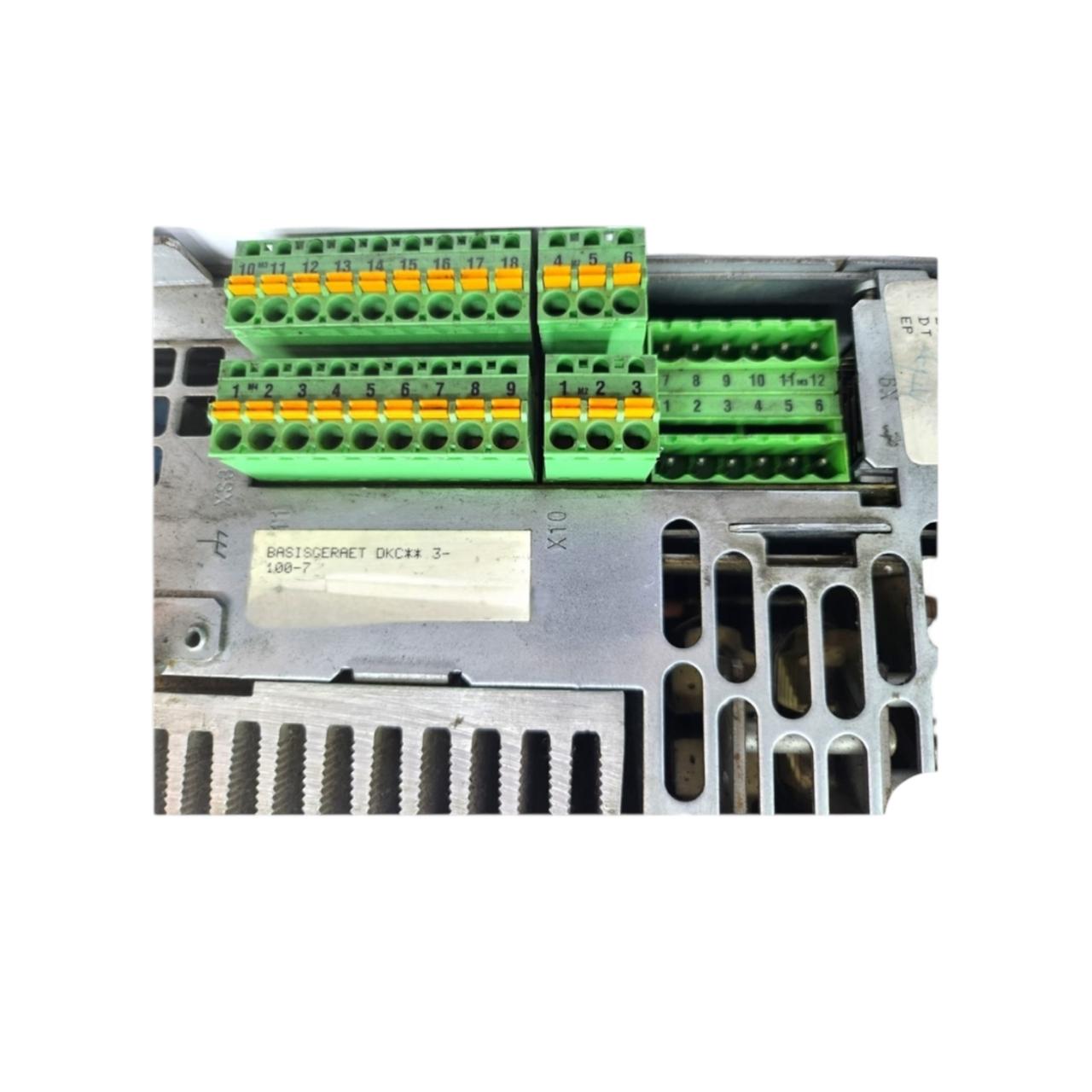 Indramat Dkc11.3-100-7-fw controlador de accionamiento servoeléctrico