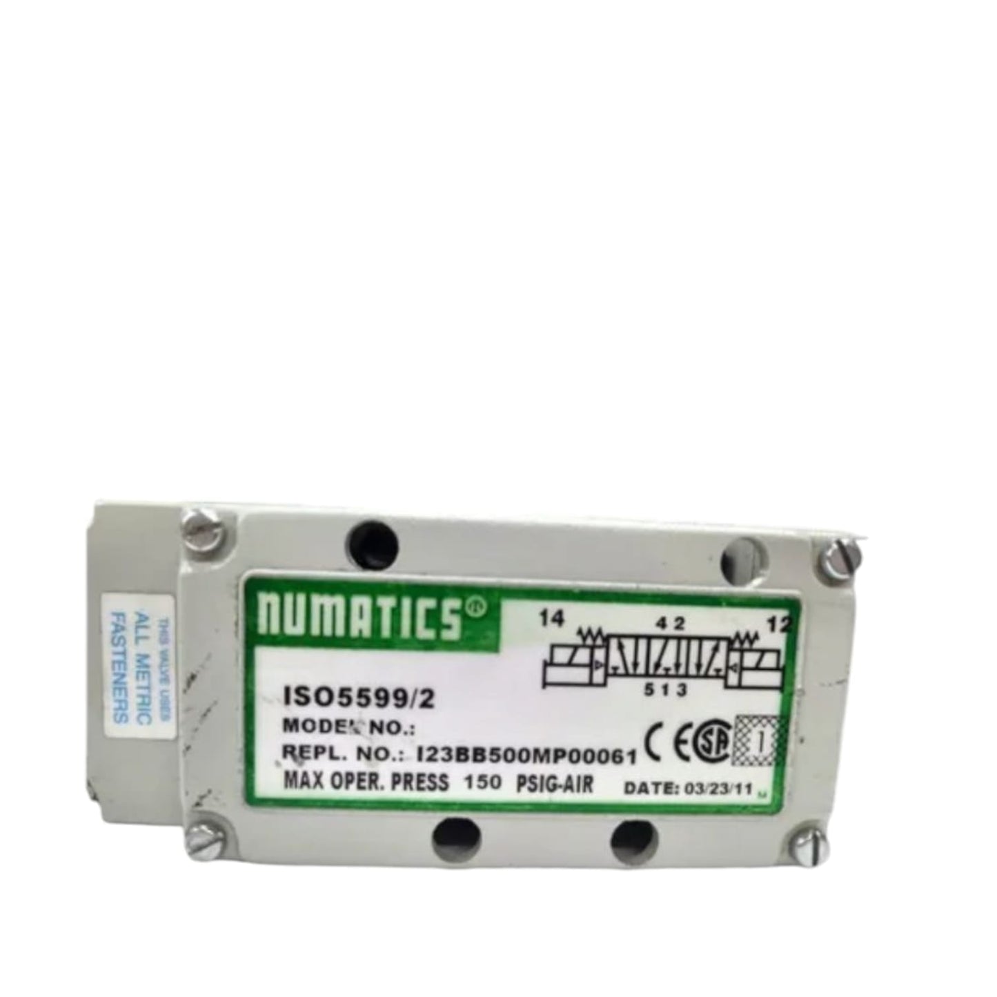 Numatics I23bb500mp00061 Válvula