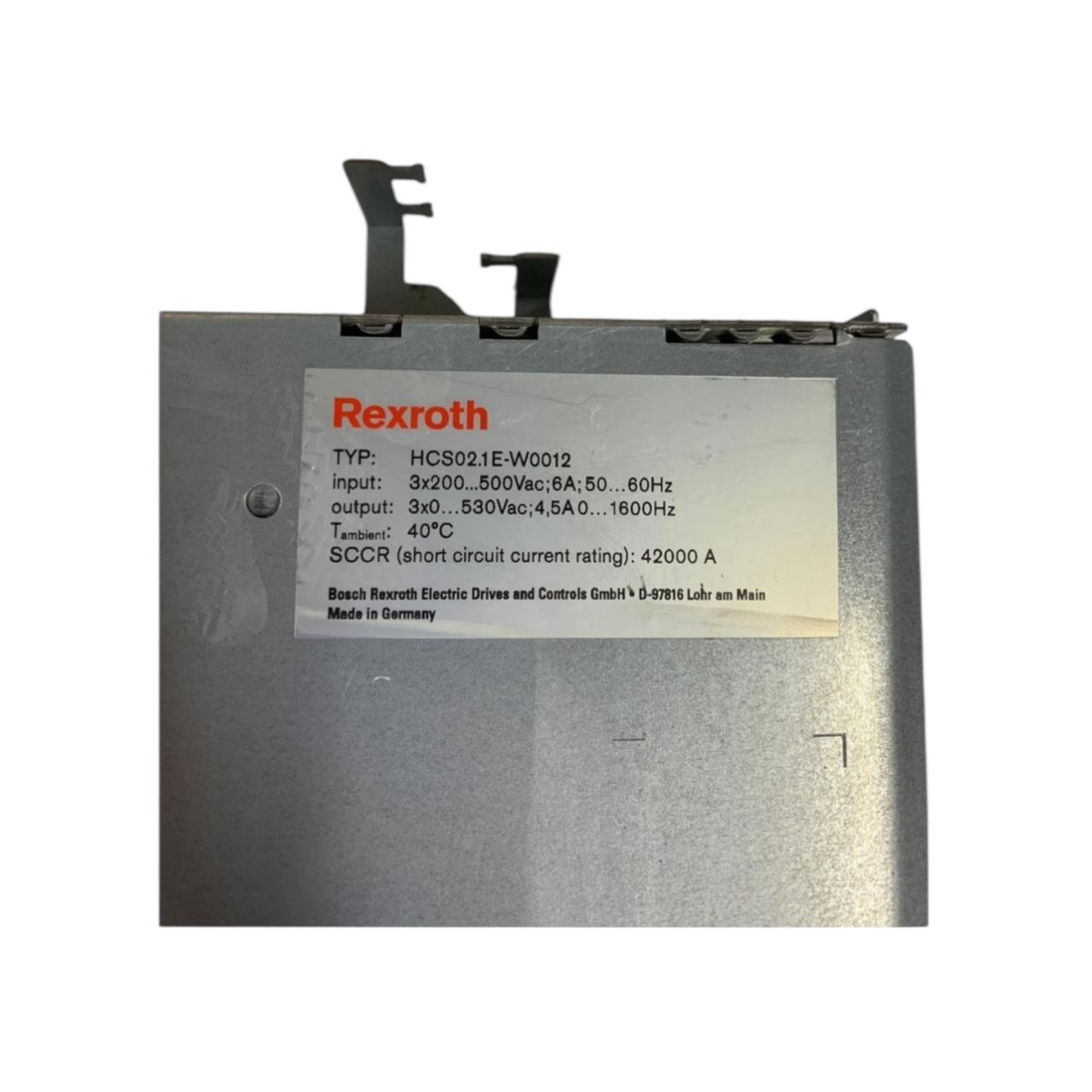 Rexroth Hcs02.1e-w0012-a-03-nnnn convertidor compacto