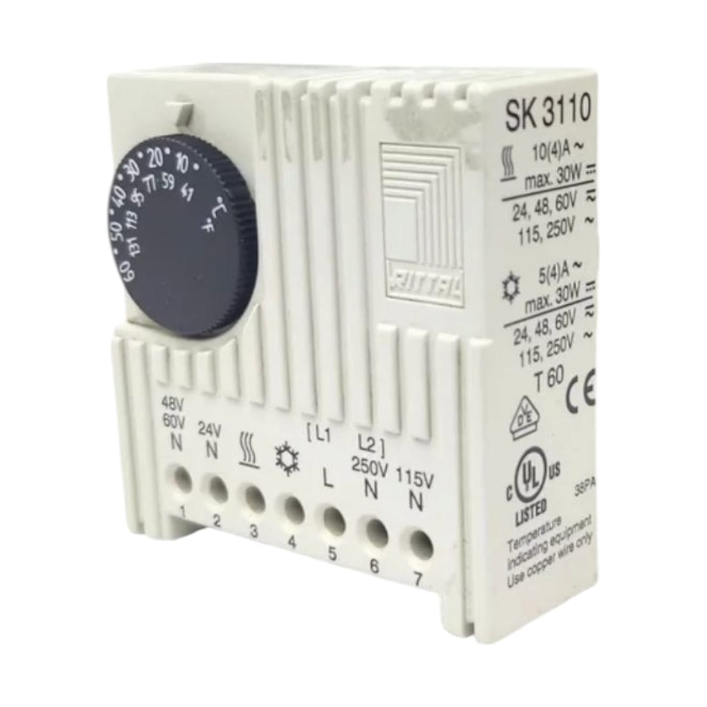 Termostato Interior Para Armarios Sk 3110