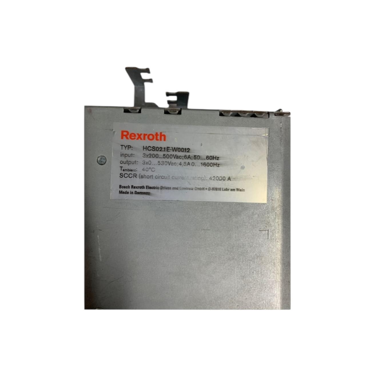 Rexroth Hcs02.1e-w0012-a-03-nnnn convertidor compacto
