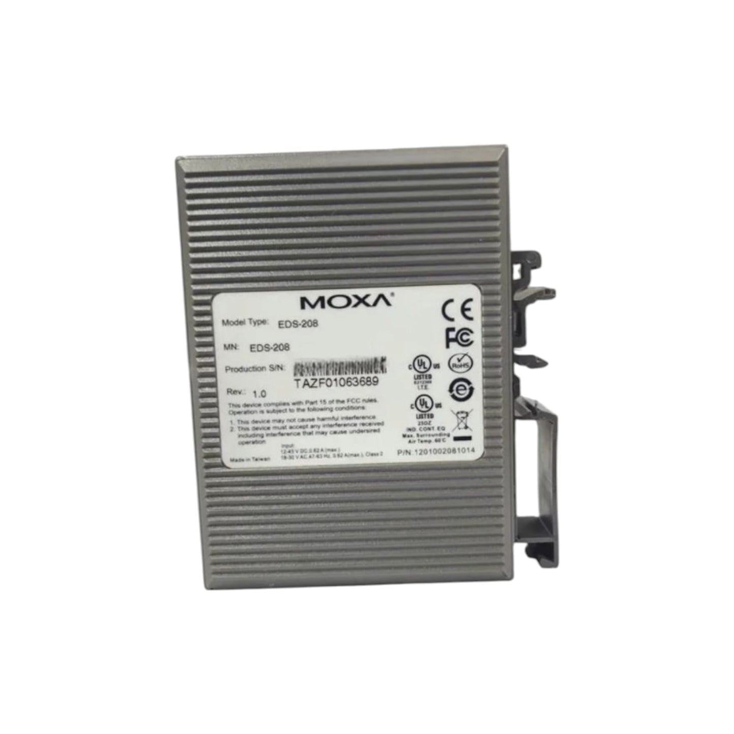 Moxa Eds 208 MÓDULO ETHERNET