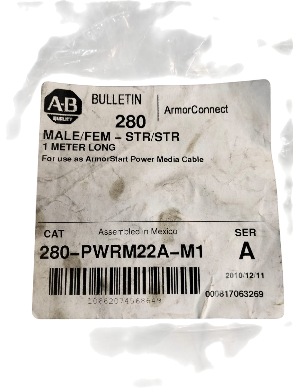 Allen Bradley 280-pwrm22a-m1 Ser. A CABLE