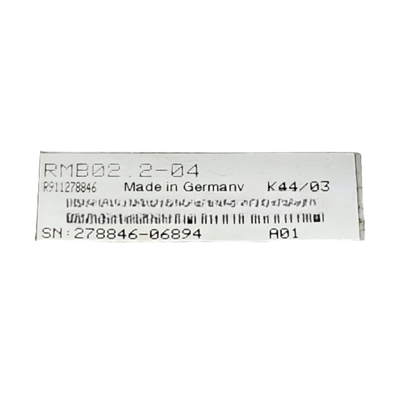 Indramat Rmb02.2-04 módulo base