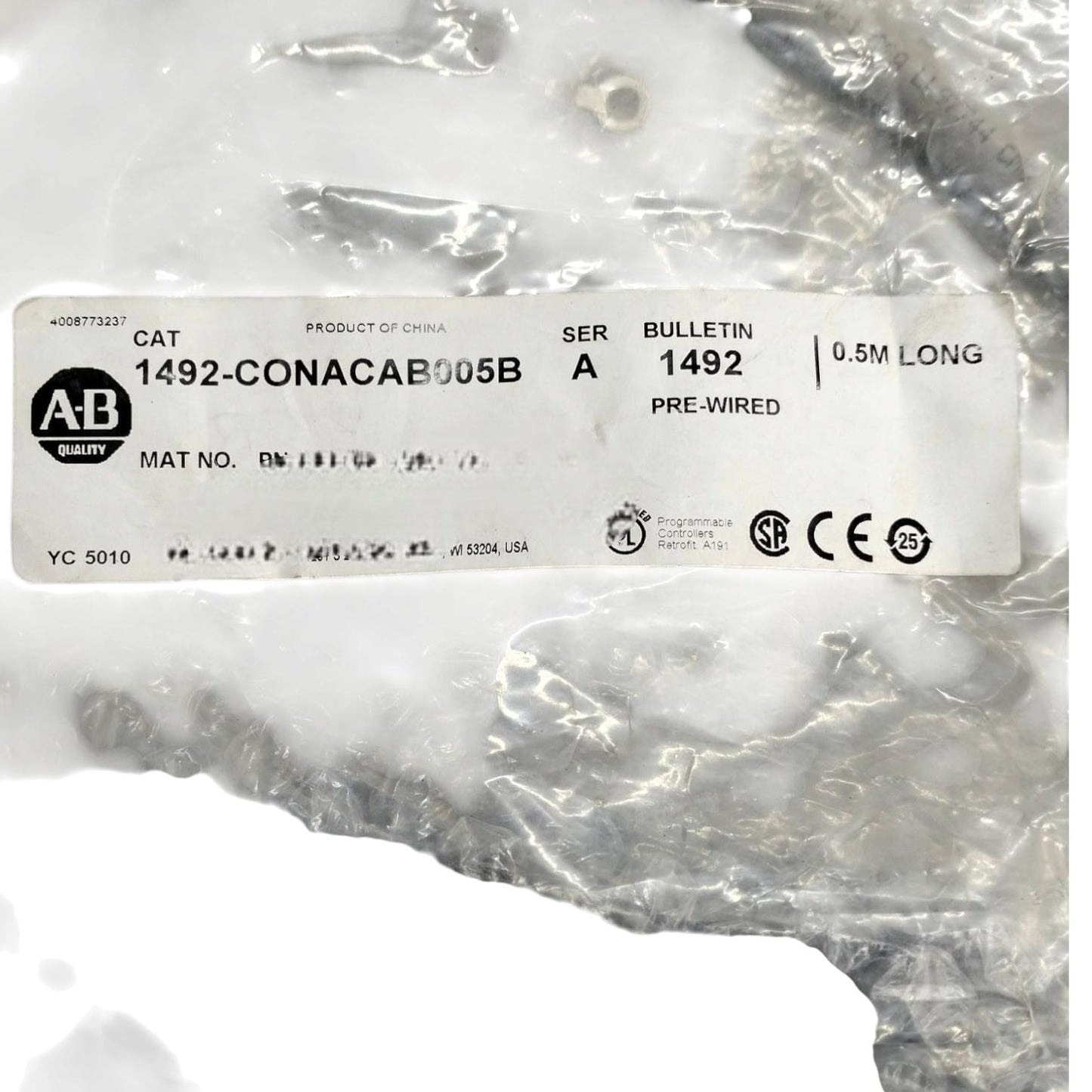Allen Bradley 1492-conacab005b Ser. A CABLE