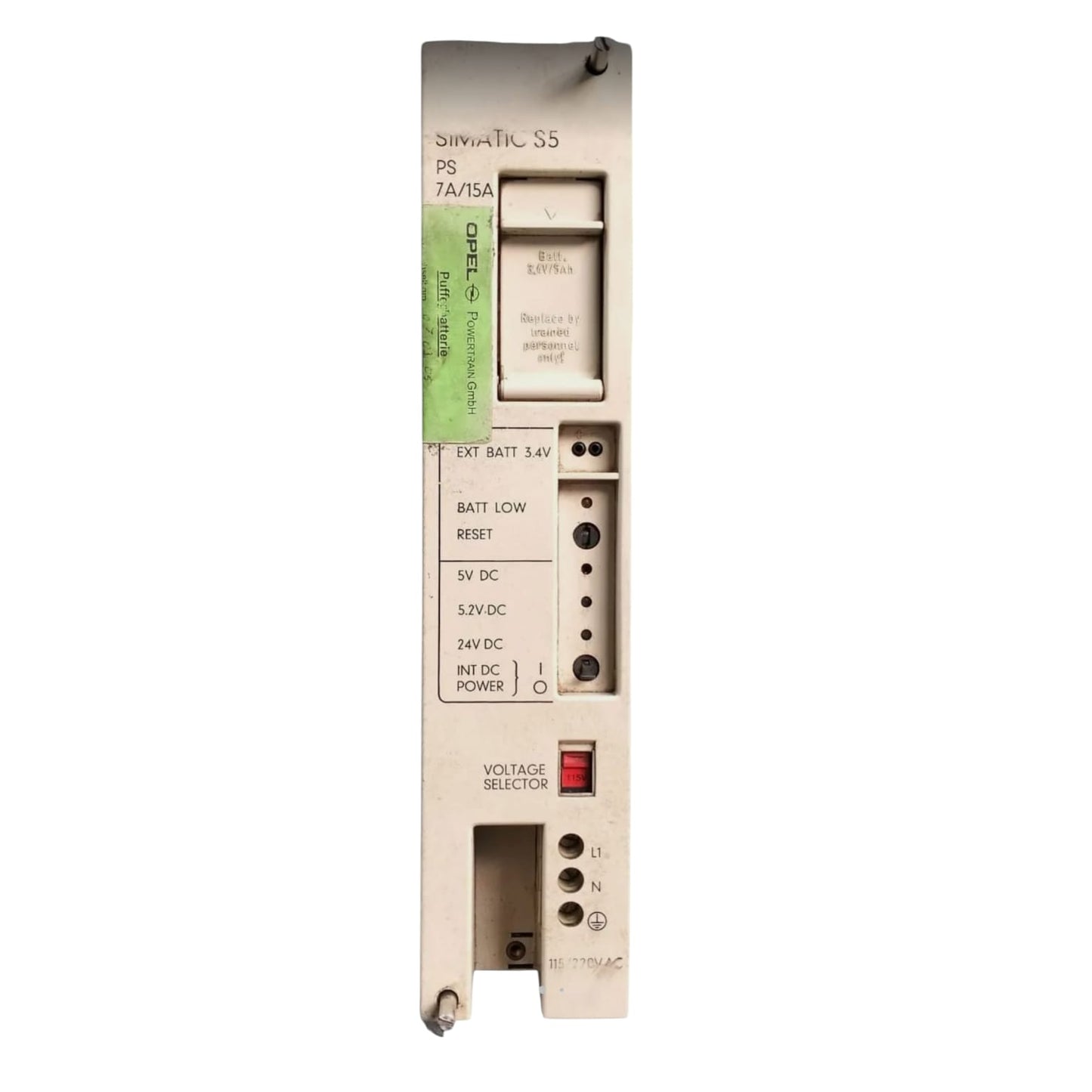 SIEMENS E220 G5/15 WRGD FUENTE DE ALIMENTACION MODULAR