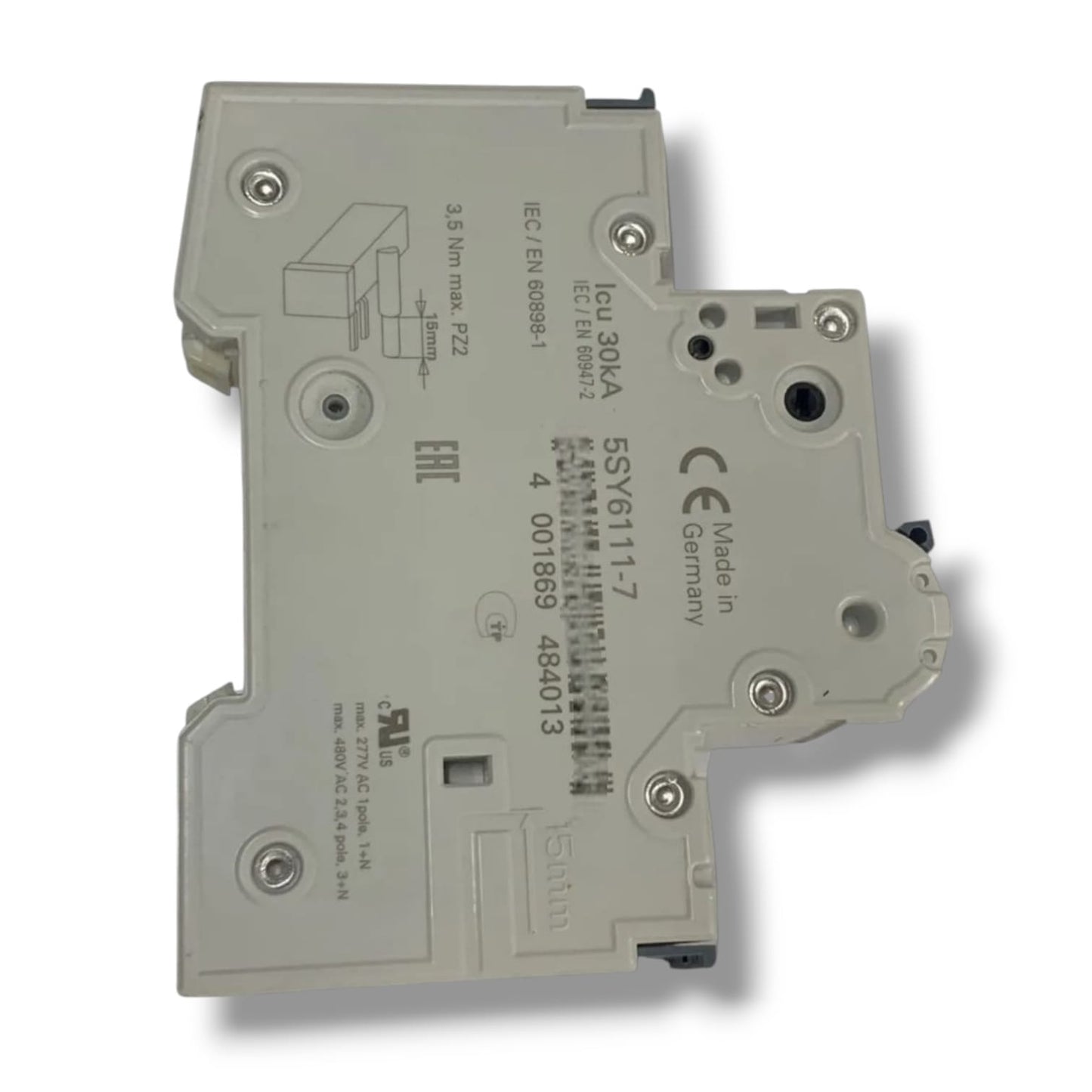 SIEMENS 5SY6111-7 MCB C5 INTERRUPTOR AUTOMATICO