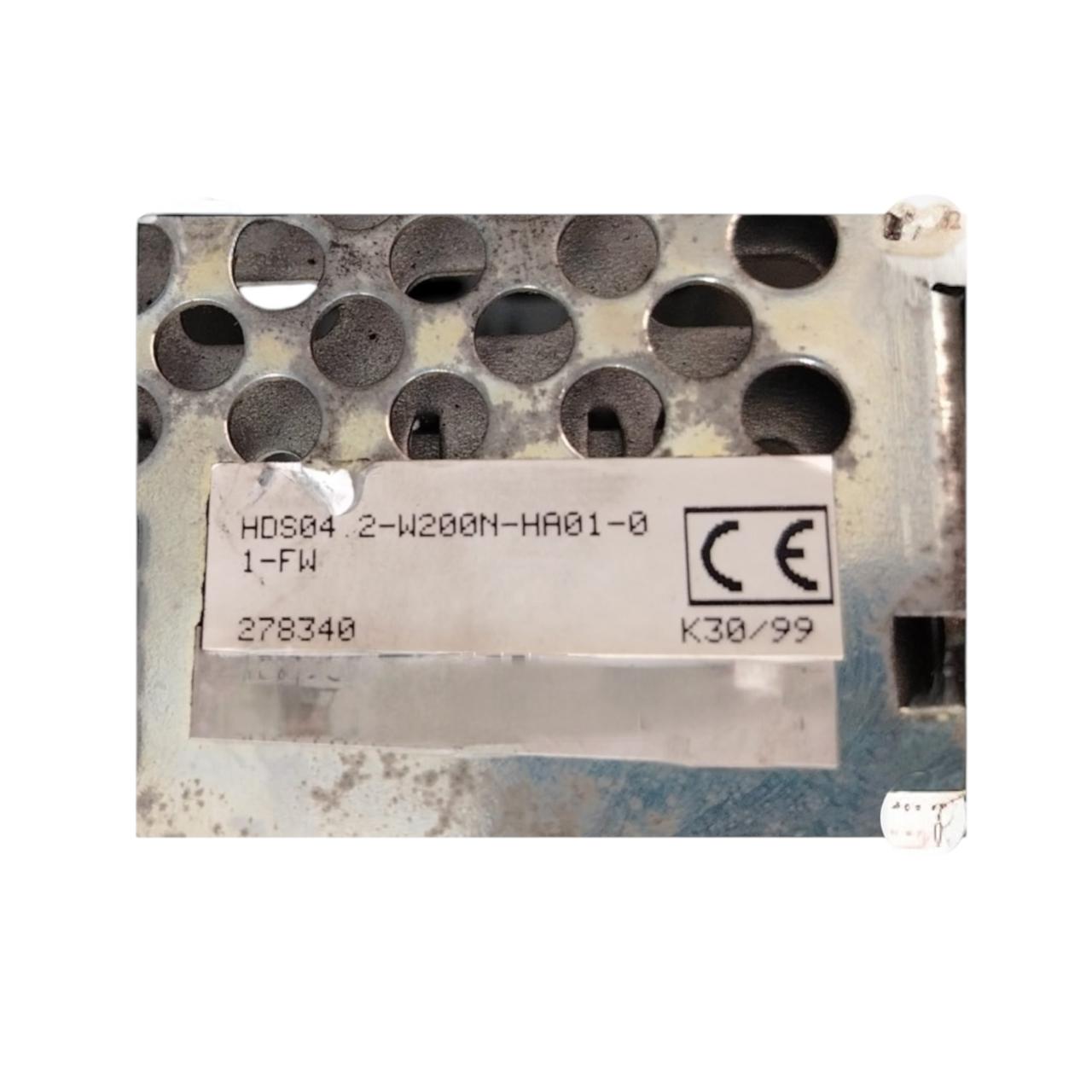 REXROTH INDRAMAT HDS04.2-W200N-HA01-01-FW