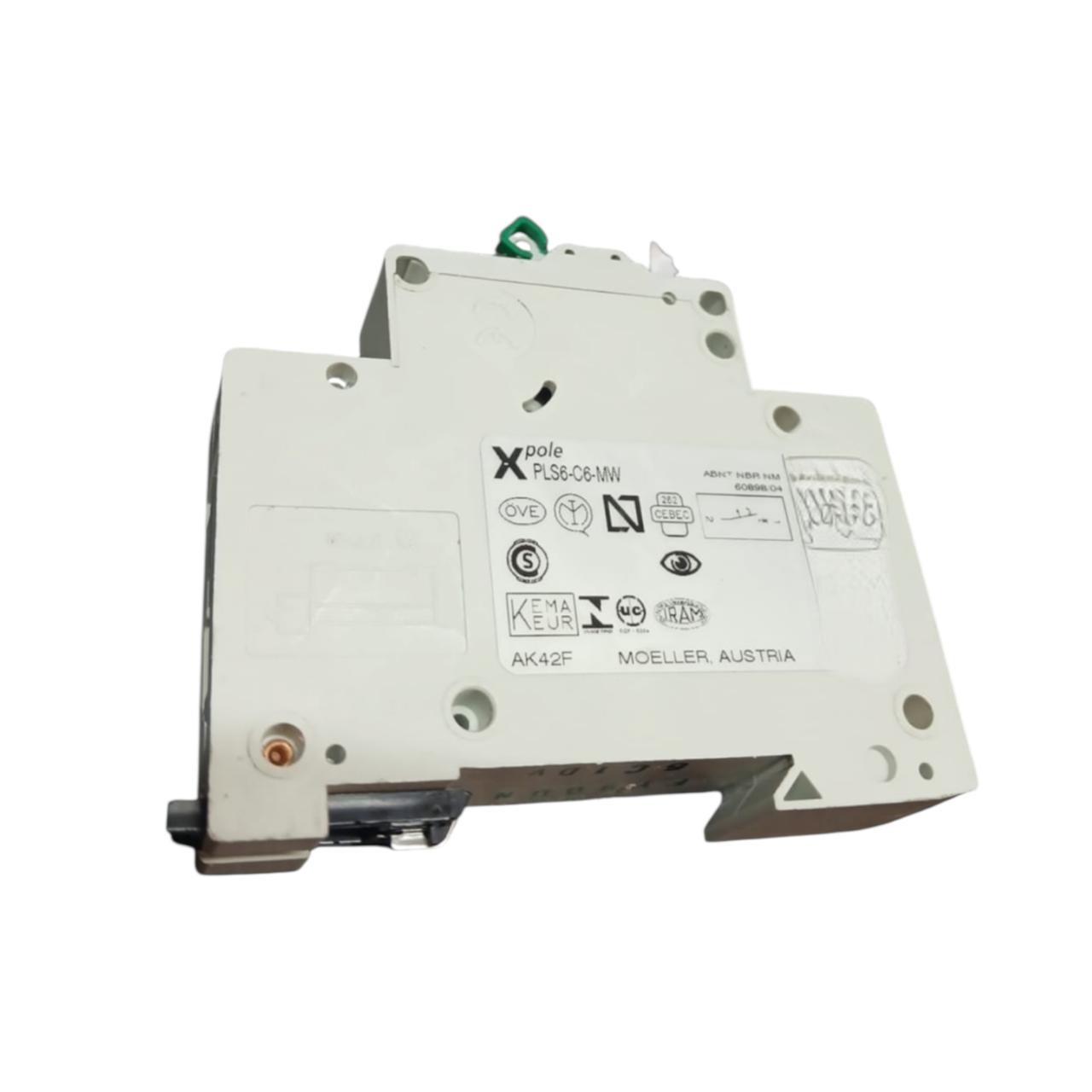 Moeller Pls6-c6-mw C6 interruptor termomagnético