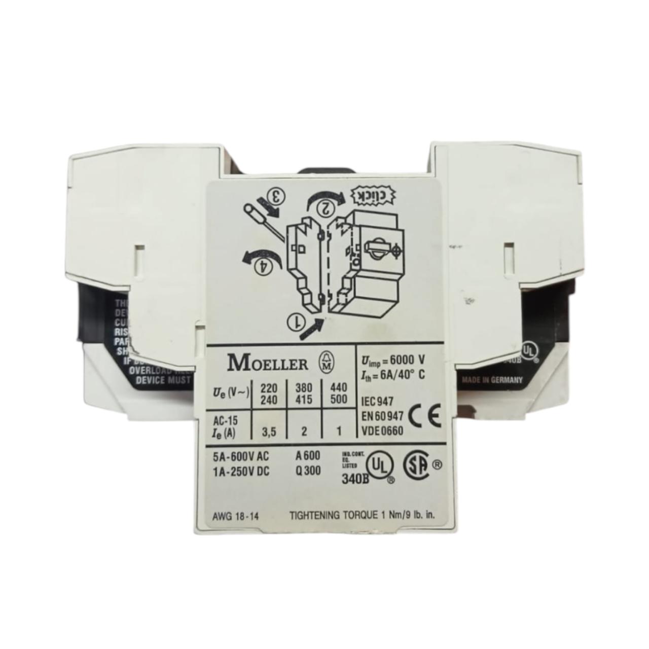 Moeller Pkzm0-0,16 guardamotor manual