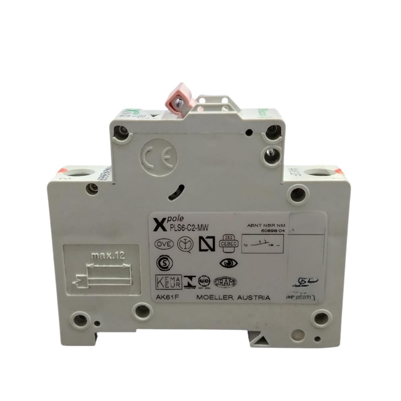 Eaton Moeller Pls6-c2-mw interruptor automático