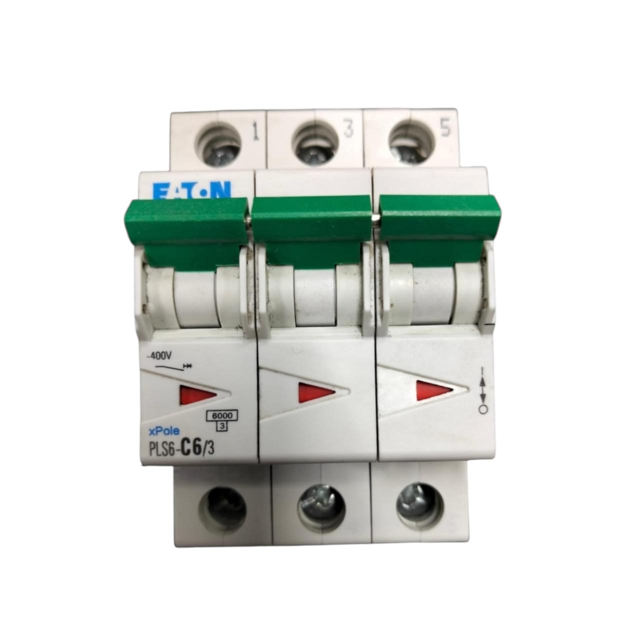 Eaton Moeller Pls6-c6/3-mw interruptor termomagnético
