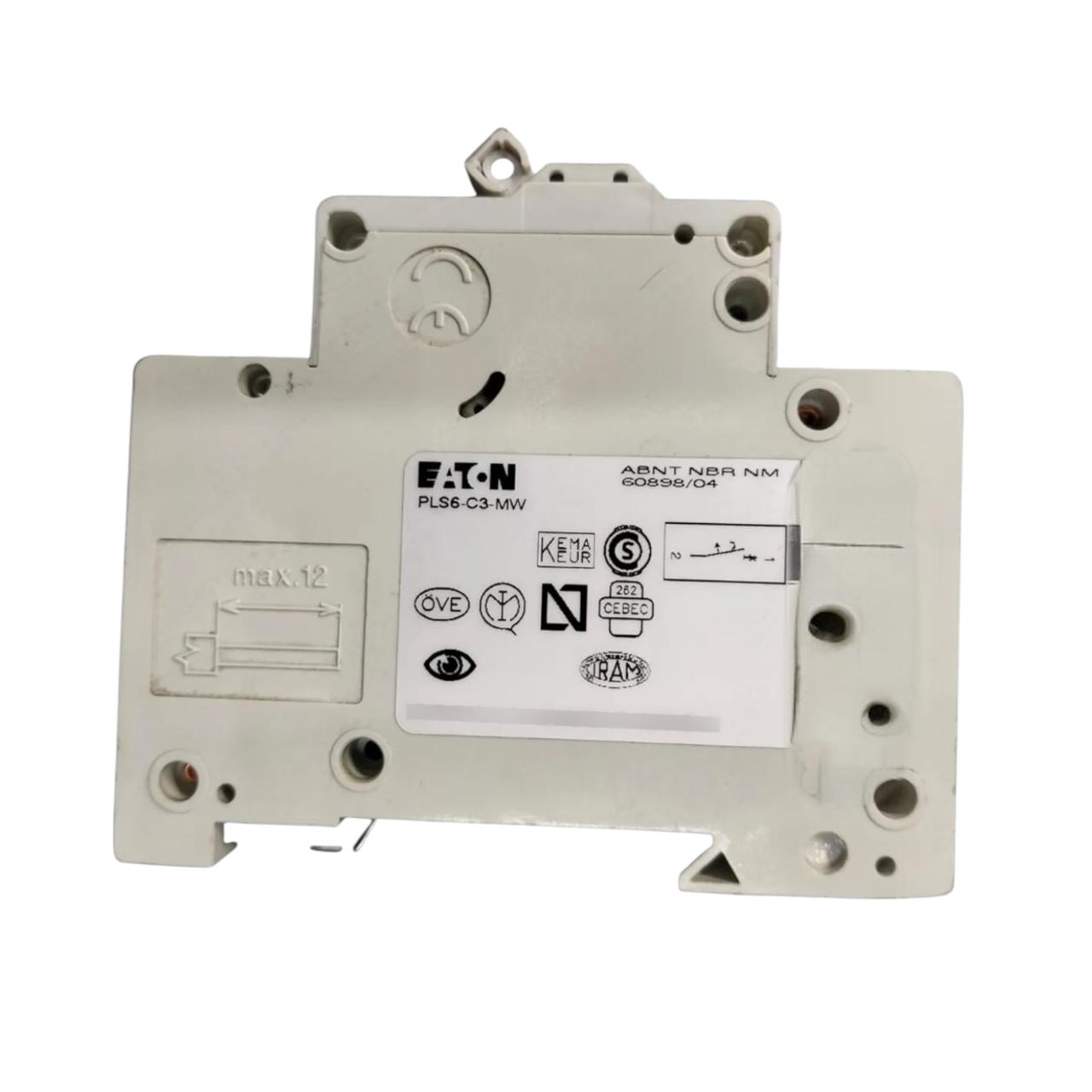 Eaton Pls6-c3-mw interruptor termomagnético