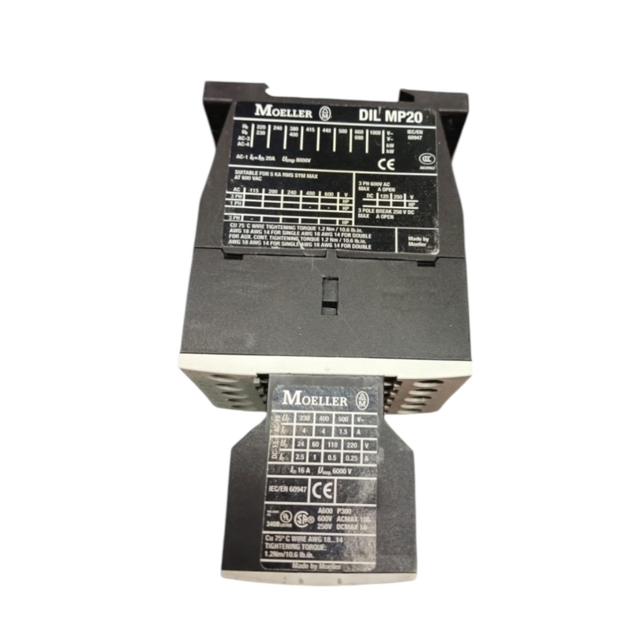 Moeller Dil Mp20 + Dil M32-xhi22 Contactor