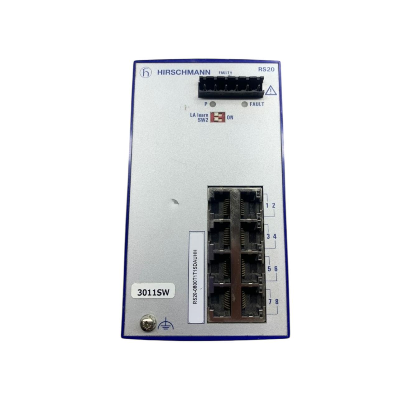 Hirschmann Rs20-0800t1t1sdauhh Sin Conector switch Ethernet industrial