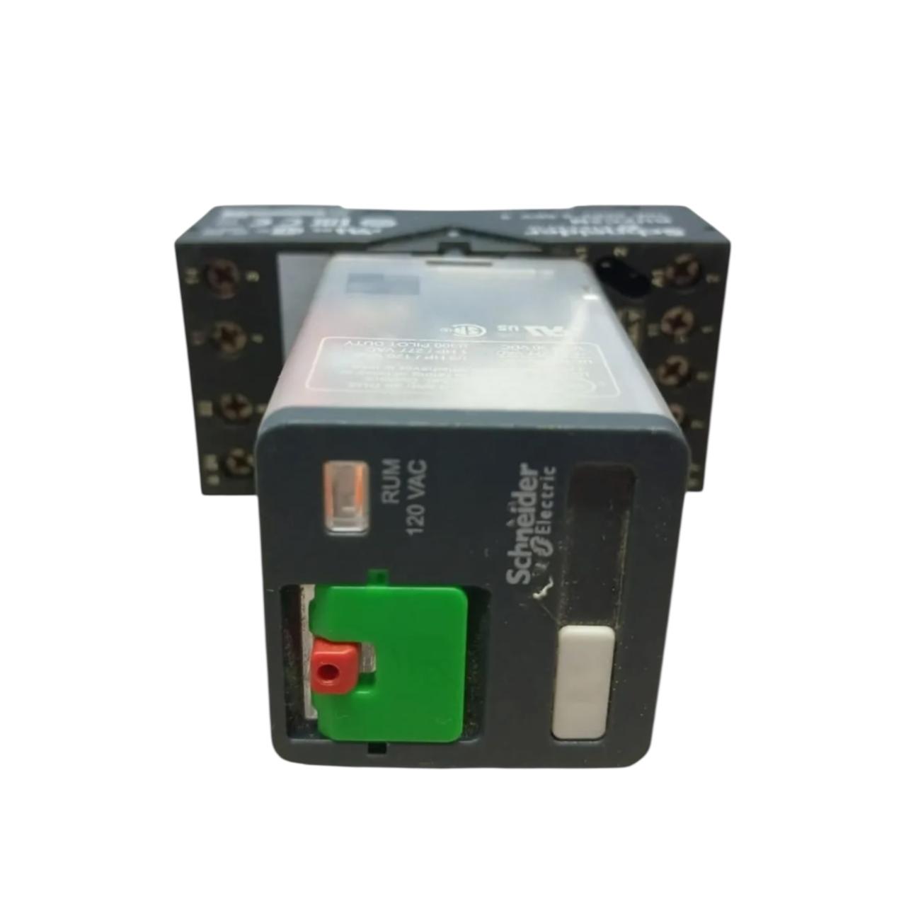Relevador Schneider Electric Rumc21f7 Con Ruzc2m CONTACTOR