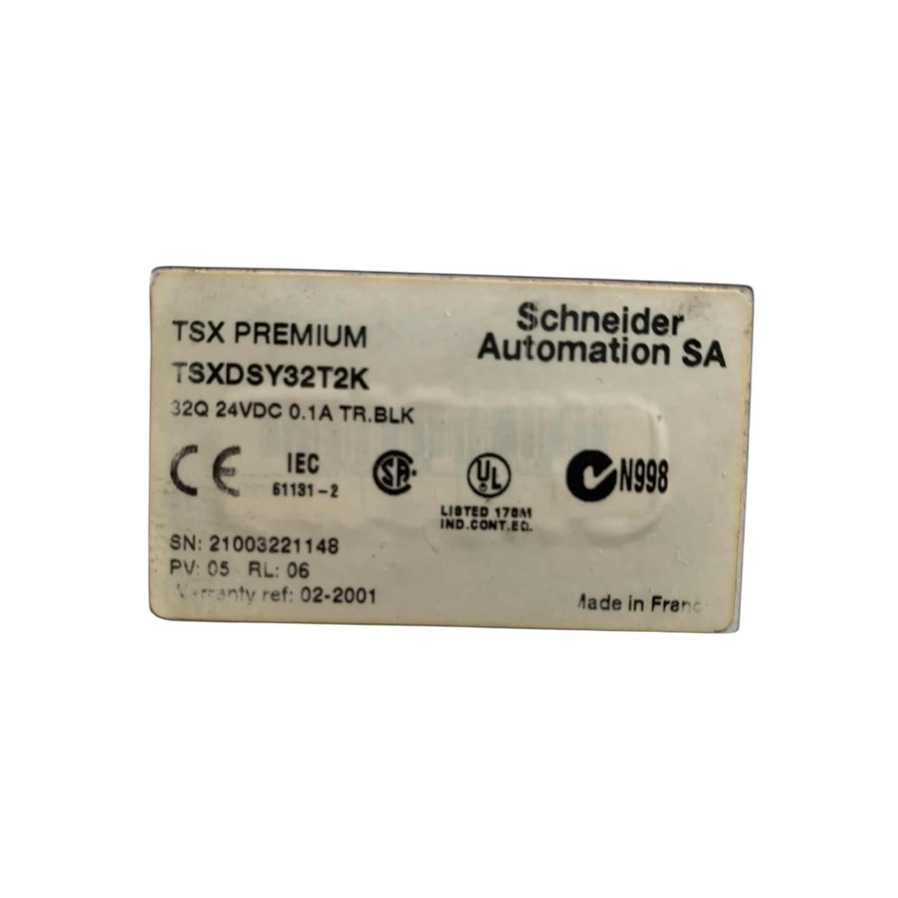 Schneider Automation Tsxdsy32t2k módulo de salidas discretas