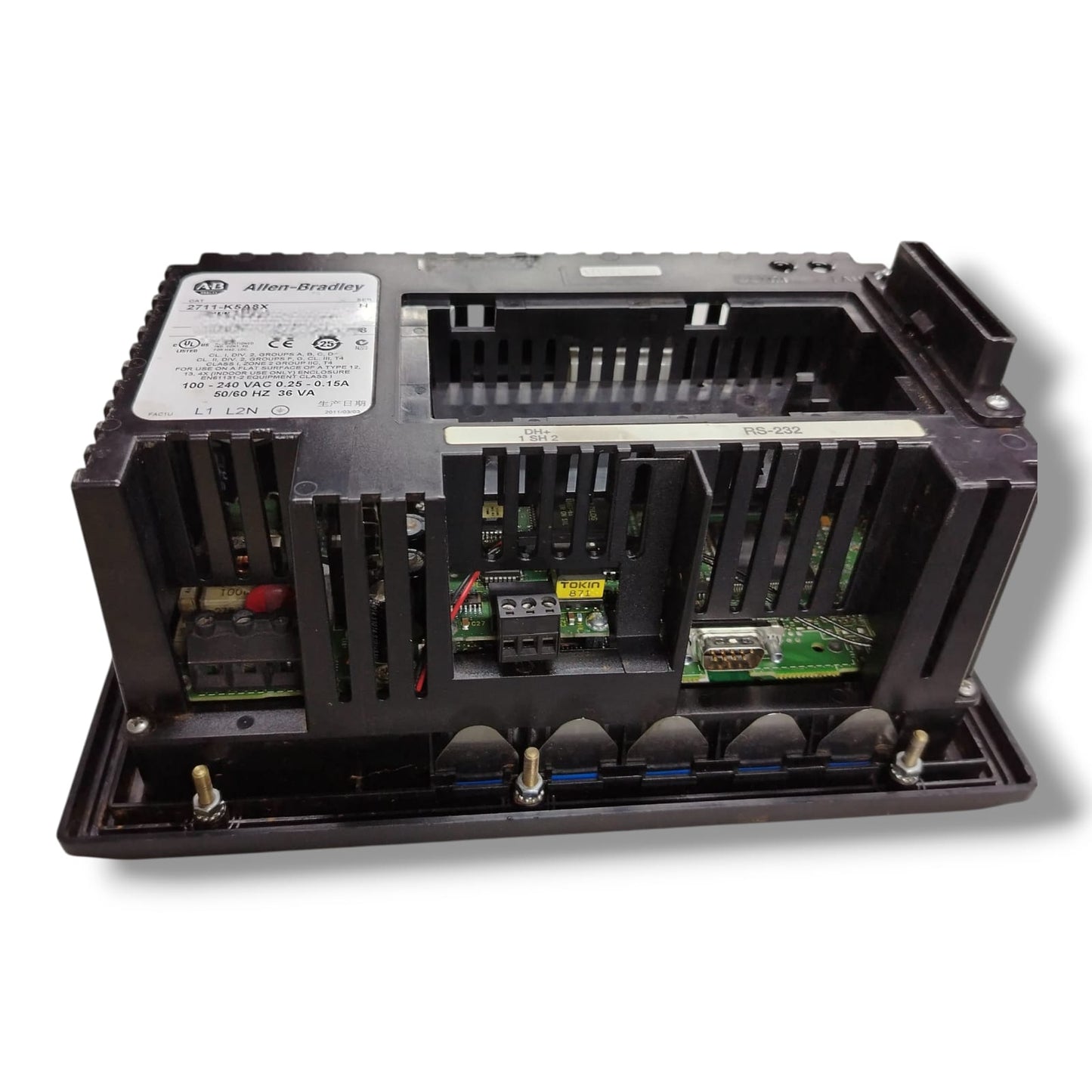 ALLEN BRADLEY 2711-k5a8x SER H CON DETALLE