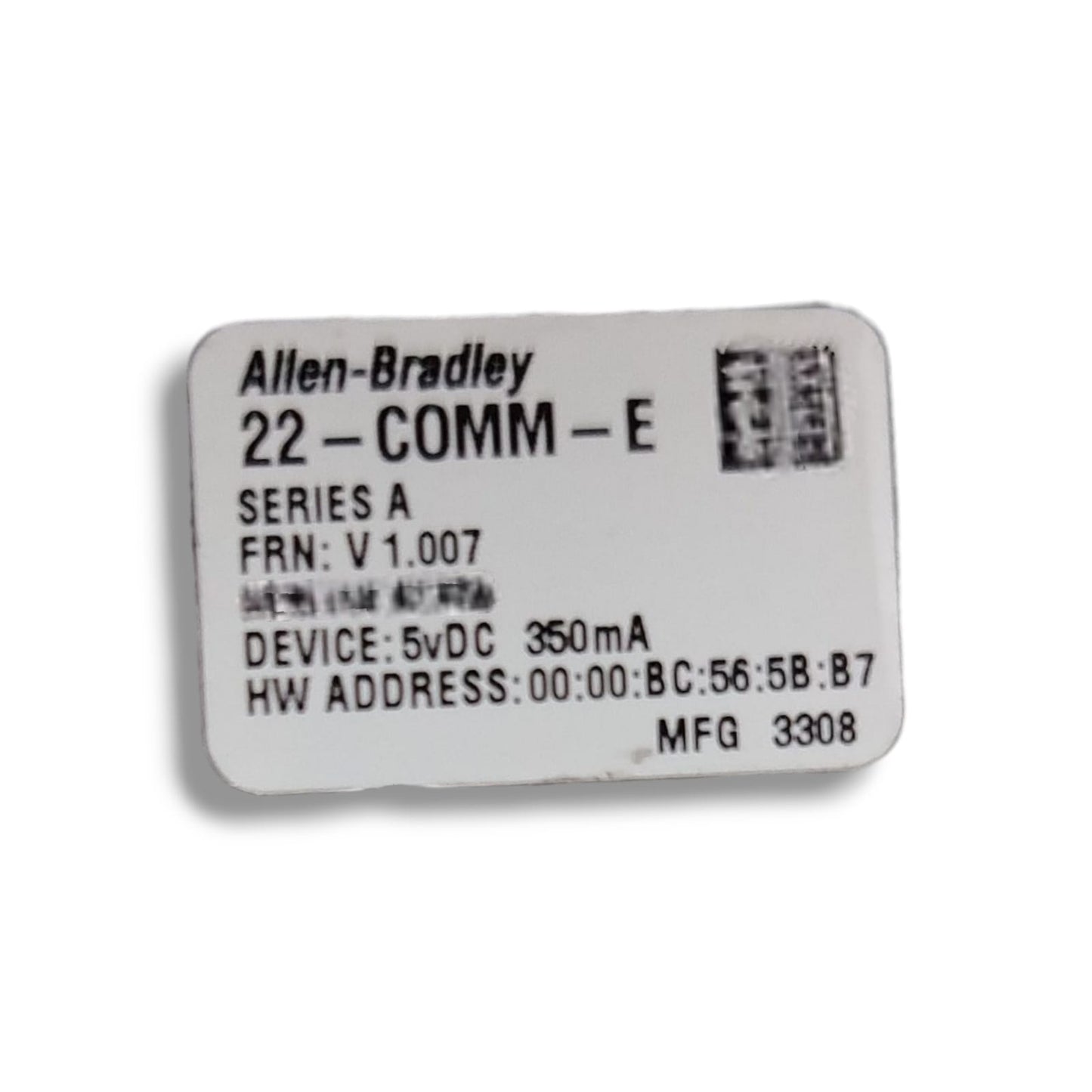 ALLEN BRADLEY 22-COMM-E SERIES A ADAPTADOR