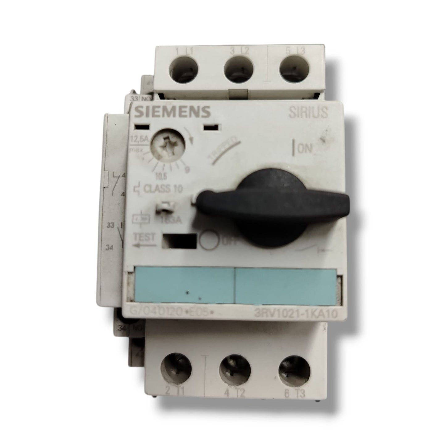 SIEMENS 3rv1021-1ka10+3RV1901-1A INTERRUPTOR CON DETALLE